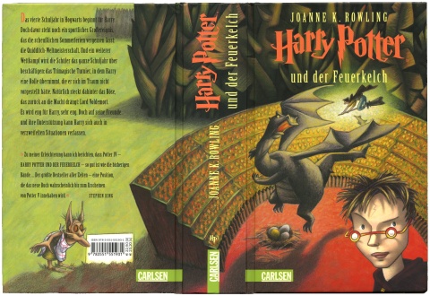 Austria: 'Harry Potter und der Feuerkelch' book cover